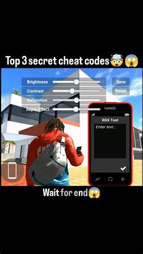 Top 3 secret cheat codes 🤫😱.(indian bike driving)#topsecret #cheatcode