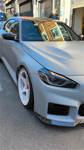 BMW Yes 👍🏽 But What Model Is It ? Nice Matt Wrap VERY Different Wheels 🥰😍 #bmw #car #cars #motor
