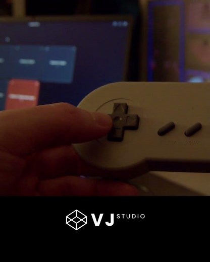 🎮 Controlling Video Mapping with a Nintendo Gamepad (Live Performance Setup)