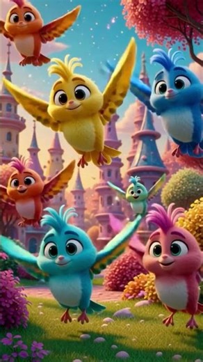 🎶🕊️Dancing Birds with Music🌈