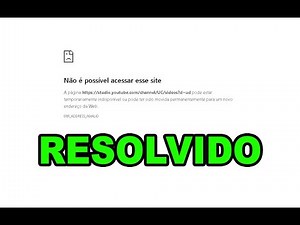Como resolver o erro site temporalmente bloqueado ou indisponível err_address_invalid