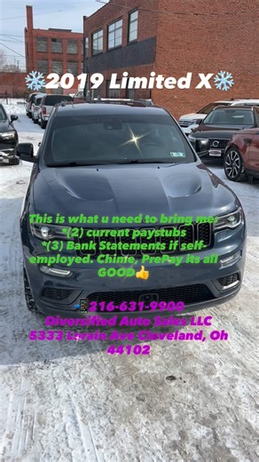 Dascleveland on Instagram: "🤑Income Tax Special ⭐️⭐️⭐️⭐️.7 GOOGLE Reviews 🔥Hot Fresh Inventory💯 🚙DOWNPAYS starting @ $1495 🌇5333 Lorain Ave Cleve Ohio 44102 ☎️216-631-9900 ✅No Minimum Income required ✅All jobs welcome ✅If you can prove it,we can use it ✅ Repossessions ✅ Bankruptcies ✅ Student Loans ✳️ No Problem!!! ✅All vehicles get a free carfax ✅All vehicles get a warranty ✅Yes we do finance ✅yes we do take trades ✅yes we do offer free CARFAX ✅yes we Can! 🚙We have a financing specialist 