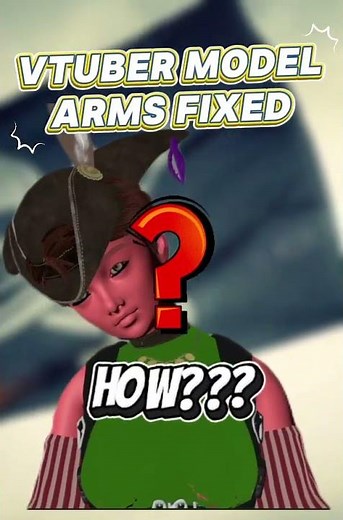 Why Your VRM Model’s Arms Look Broken | Blender Fix