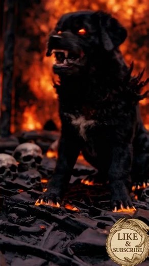 🔥 Hellhound Pup 🐾 Born of the Abyss 🩸 #monster #evolution