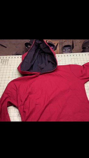 Quick video on how I made a zombie robe for an upcoming video! #halloween #zombies #halloweendiy #costume | Tired Craftsman