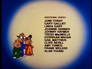 Alvin and the Chipmunks CREDITS RUBY-SPEARS 1983-1987