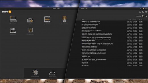 Fernsehen, Radio und Zeitungen auf Abruf: OnlineTV 13