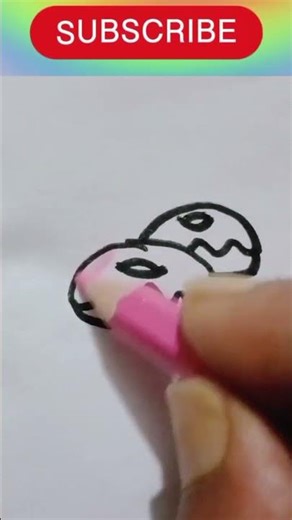 Donuts Drawing Easy | #art #youtubeshorts #kidstv #kidsvideo #kidsart #kids