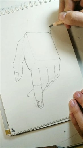how to draw hand tutorial | #sketching #ytshorts #handsketch #tutorial #easy