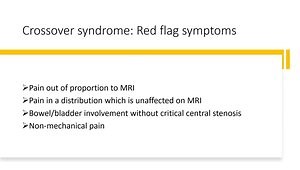Crossover Syndrome: Tumors