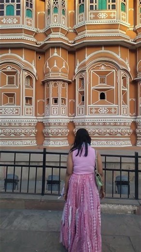 From our trip to hawa Mahal #hawamahal #jaipur #youtubeshorts #trending