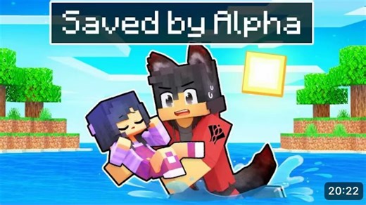 Saved By The ALPHA Wolf In Minecraft!