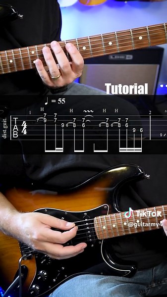 Learn Jimi Hendrix Style Guitar Lick Tutorial in B Major | Free Printable Tabs