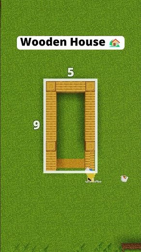 Minecraft: How to Build an Easy Wooden House 🏠