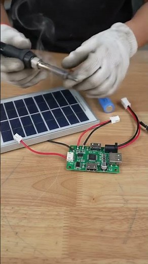 DIY Solar USB Phone Charger ☀️📱 | Charge Your Phone with Sunlight! #Shorts