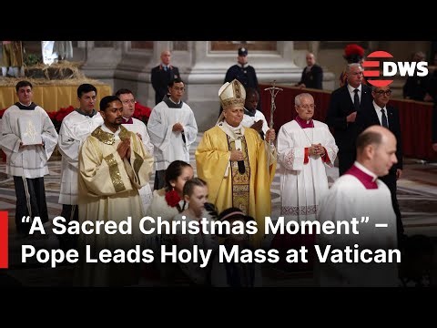 FULL ARRIVAL: Pope Leo Celebrates Christmas Holy Mass at Vatican With Thousands of Faithful | AK1E