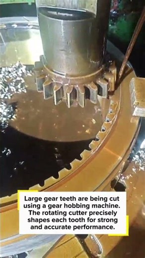 Gear Hobbing Process – Cutting Massive Gear Teeth