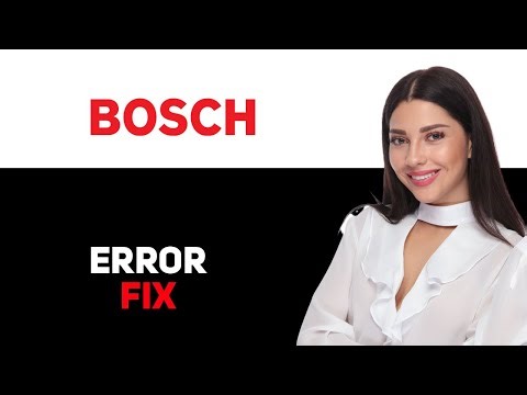 How To Fix The Bosch Range 160 Error Code Meaning Causes Solutions 2025