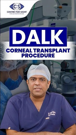 DALK Corneal Transplant Explained | Dr. Varun Malhotra