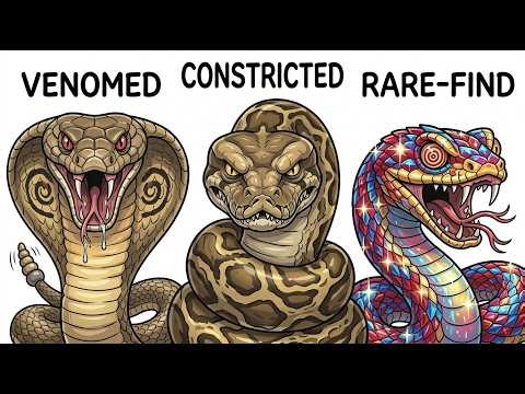 All Species of SNAKES Explained in Detail