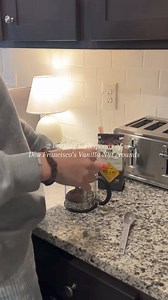 Watch as this refreshing Vanilla Bean Iced Coffee comes to life using Don Francisco's Vanilla Nut coffee. ☕️ With just the right hint of vanilla and a nutty twist, it's the perfect morning pick-me-up to start your day! ☀️ | Don Francisco's Coffee