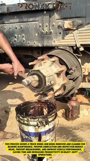 Heavy Truck Wheel Hub Repair – Fast Bearing Maintenance Process