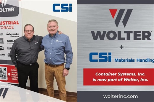 Wolter Expands Chicago Footprint with Acquisition of CSI Materials Handling | Machine Maker - Latest Manufacturing News | Indian Manufacturing News - Latest Manufacturing News | Indian Manufacturing News - Machine Maker