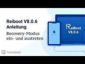 Recovery-Modus ein- und austreten mit 1 Klick | Tenorshare ReiBoot Anleitung
