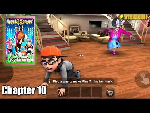 Scary Teacher 3D 9.6 New Update Chapter 10 Super SportsMania All levels