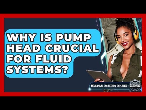 Why Is Pump Head Crucial For Fluid Systems? - Mechanical Engineering Explained