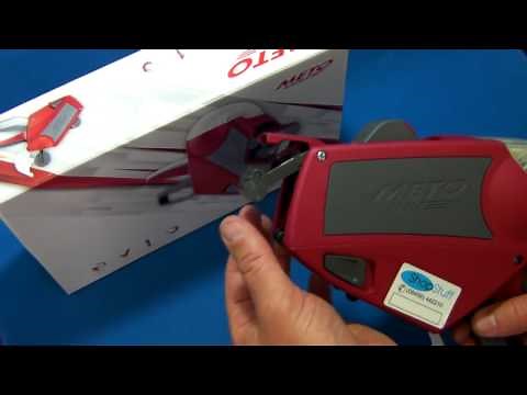 Meto Eagle Pricing Gun How to Change an Ink Roller / Ink Roller Loading On Meto Label Tool