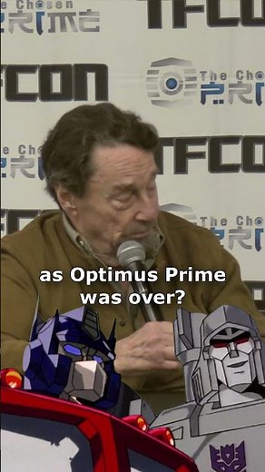 An Optimus Never Forgets | Peter Cullen on the Death of Optimus Prime #shorts #transformers