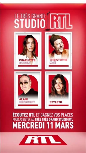 The Very Big RTL Studio, March 11th, starting at 8 PM on RTL