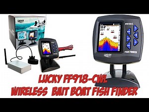 Carp Fishing Tackle Lucky Ff918-cwl Wireless Bait Boat Fish finder