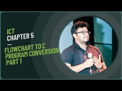 Chapter 5 | Lecture no 3 | Flowchart to c program conversion part 1 | version 24