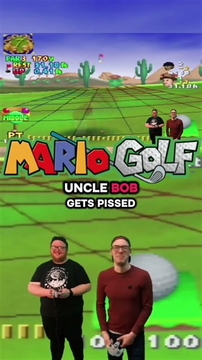 BUTTON ETIQUETTE ⛳️🎮 | Mario Golf 64