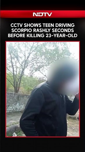 CCTV Shows Teen Driving Scorpio Recklessly Just Before Killing 23-Year-Old