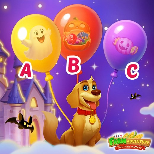 🎁 𝐆𝐫𝐚𝐛 𝐲𝐨𝐮𝐫 𝐅𝐑𝐄𝐄 𝐆𝐈𝐅𝐓: https://tinyurl.com/4cur525w 🐶 Woof woof! Look at these balloons tied to my back! 🎈 Only ONE of them is hiding a special reward inside! 👃 𝗨𝘀𝗲 𝘆𝗼𝘂𝗿 𝗻𝗼𝘀𝗲 𝗮𝗻𝗱 𝘁𝗮𝗸𝗲 𝗮 𝗴𝘂𝗲𝘀𝘀—𝗰𝗮𝗻 𝘆𝗼𝘂 𝗳𝗶𝗻𝗱 𝗺𝘆 𝘁𝗿𝗲𝗮𝘁? 👇 Tell me below for a chance to win a special prize!👇 📌 𝐏𝐥𝐚𝐲 𝐅𝐚𝐫𝐦 𝐀𝐝𝐯𝐞𝐧𝐭𝐮𝐫𝐞 𝐒𝐨𝐥𝐢𝐭𝐚𝐢𝐫𝐞 𝐍𝐨𝐰: https://onelink.to/wxagvt ~ Your loyal fur-friend, Biscuit 🐶 | Solitaire Farm Adventure
