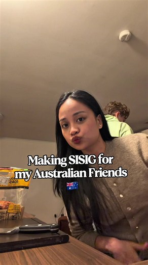 Crispy Chicken Sisig for Aussie Friends