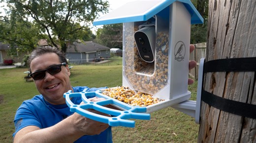 Lifelong love of birds inspires Topekan's solar-powered video feeder