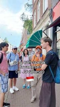 Speaking 4 local indonesian languages🇮🇩😱