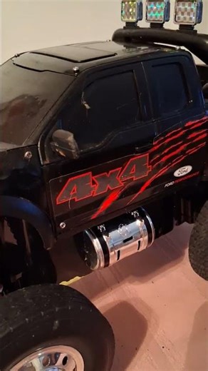 New bright rc metal body black Betty ford raptor