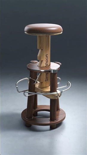 The most satisfying bar stool ever? 🥂 #shortsvideo