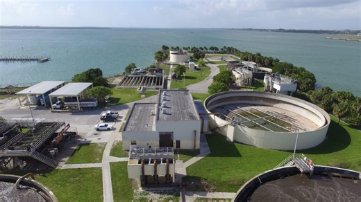 After mainland wastewater plant opens, attention shifts to island