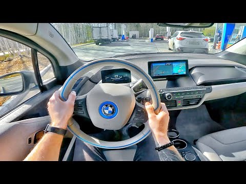 2015 BMW i3 (33 kWh) POV drive and review