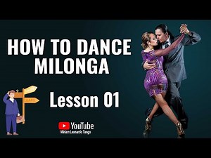 How to dance Milonga (Lesson 01)