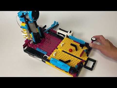 LEGO how to build a PINBALL.#spikeprime #howtobuild