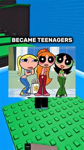 The Powerpuff Girls Stopped Being Heroes #roblox #relatable #cartoon