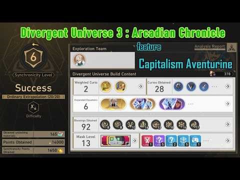 【DU3-X4】Aventurine SOLO | Honkai : Star Rail