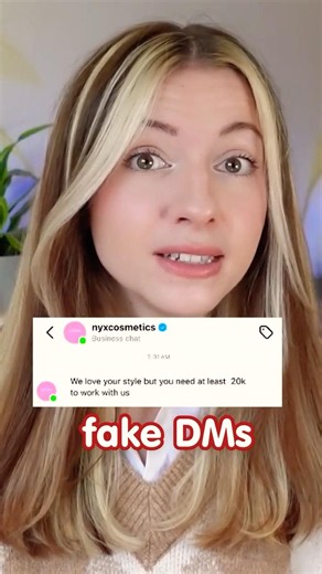 FAKE DMs from a BRAND?